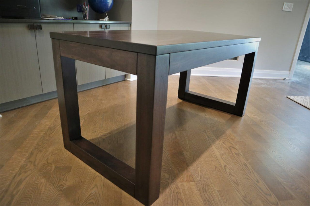 30x60x30 open picture frame base3.5 inch thick to match apron 2 drawers in apron all solid walnut 1.25 inch thick top no distress no grooves black espresso 21 mix 1280x853