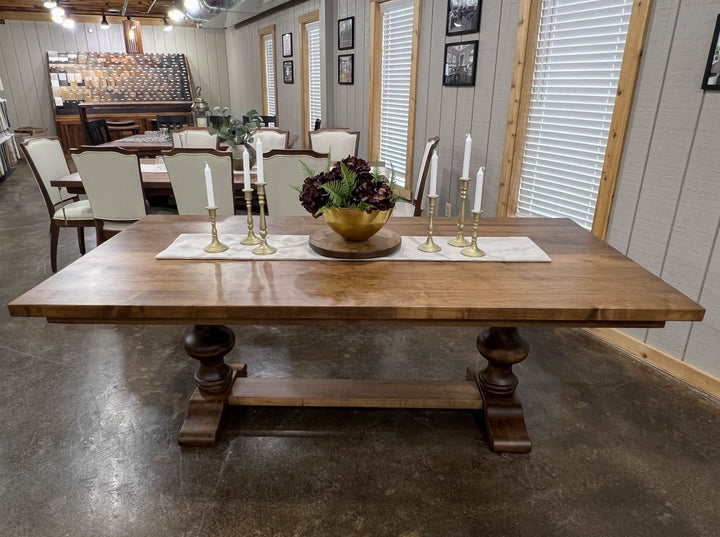 |#106| HARD MAPLE BELLHOUSE TABLE