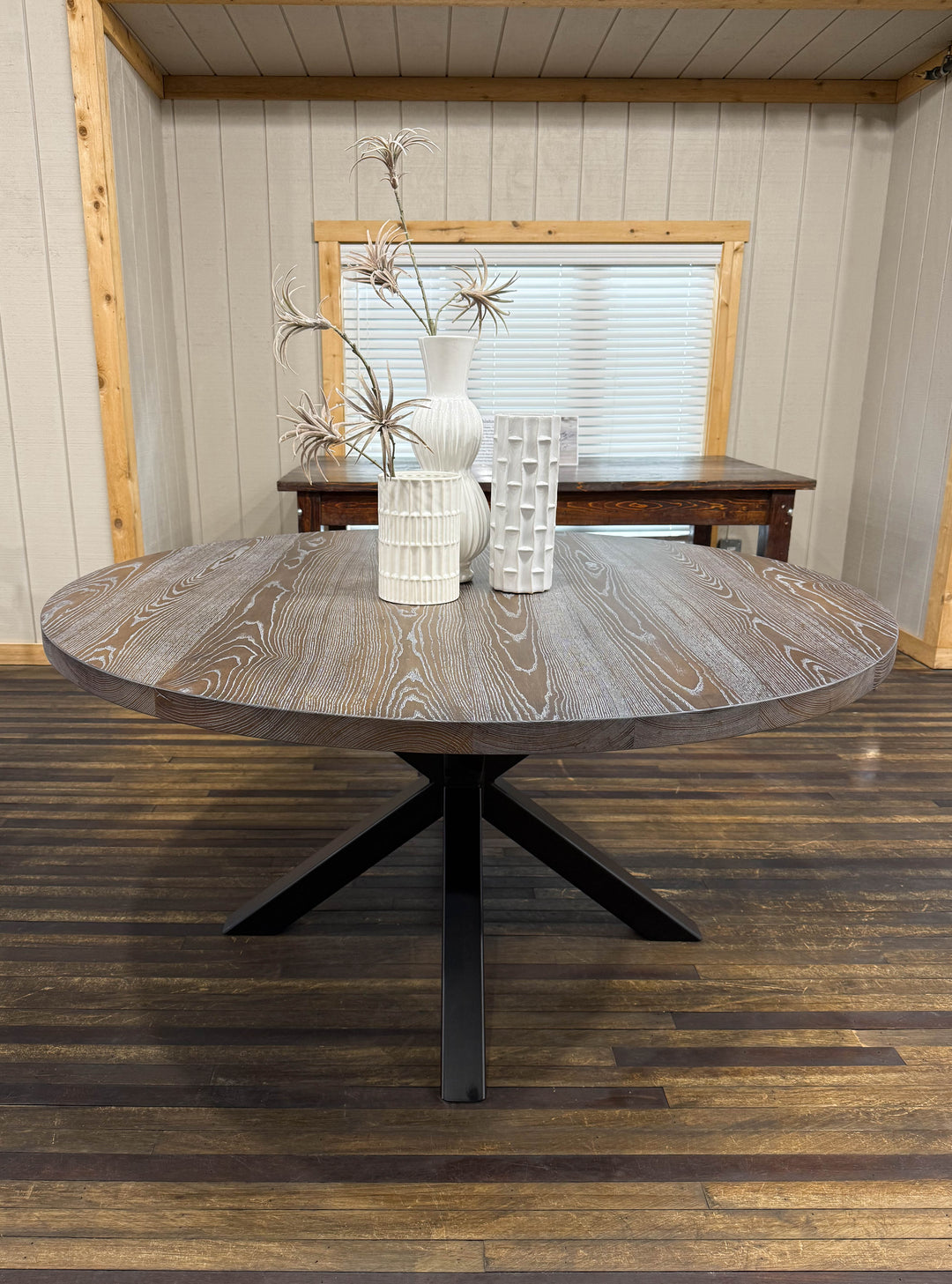 |#200| ASH DOUBLE METAL-X TABLE