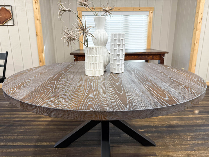 |#200| ASH DOUBLE METAL-X TABLE
