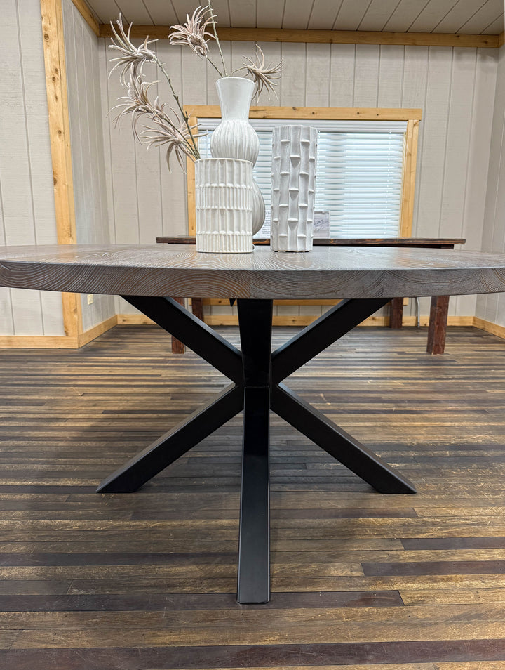 |#200| ASH DOUBLE METAL-X TABLE