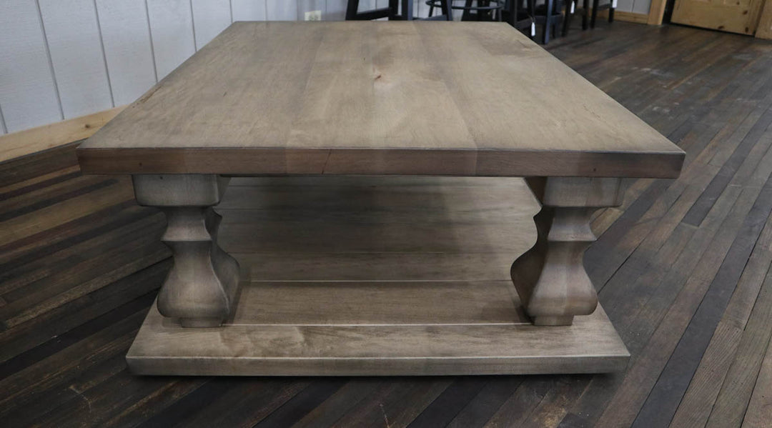 |#208| TUSCAN PLATFORM COFFEE  TABLE
