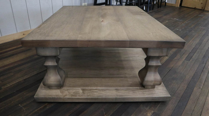 |#208| TUSCAN PLATFORM COFFEE  TABLE