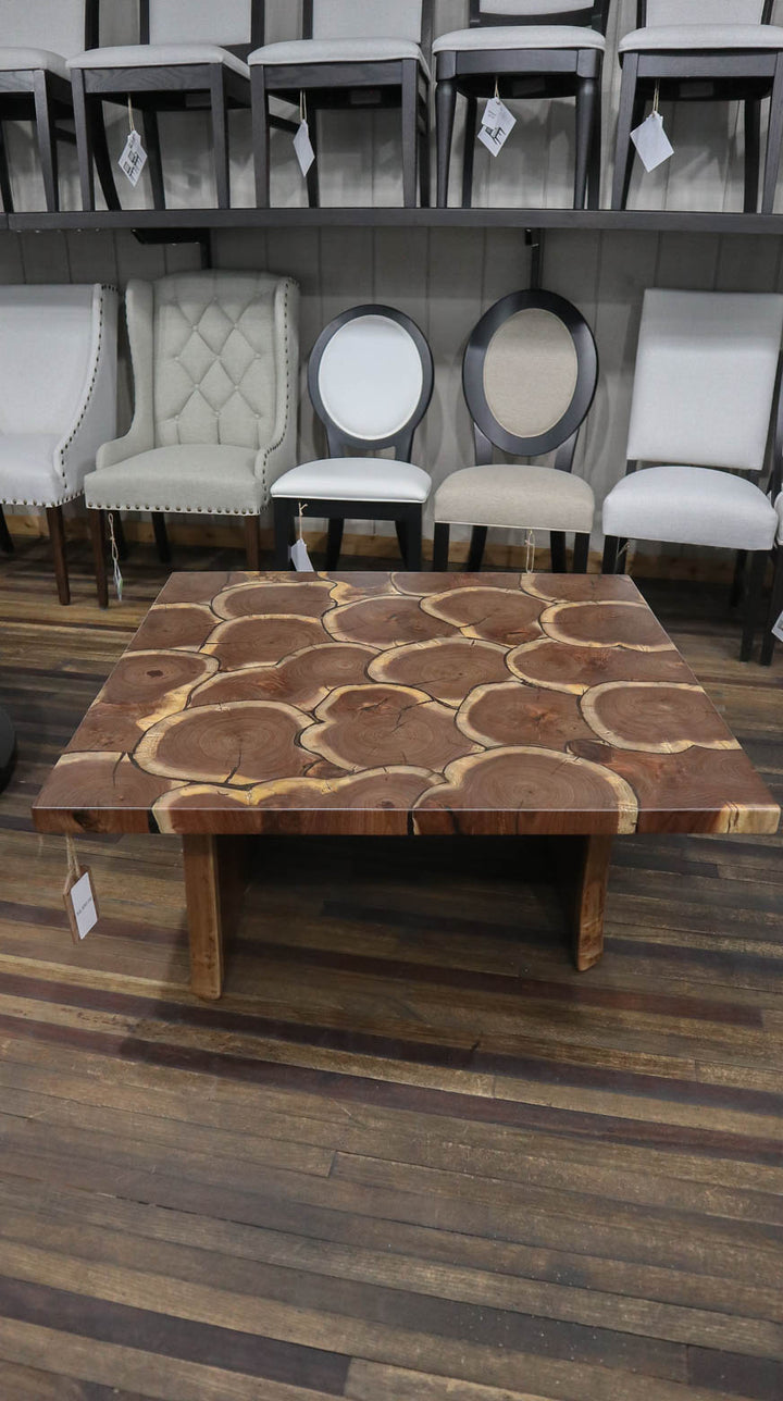 |#217| WALNUT COOKIE COFFEE TABLE