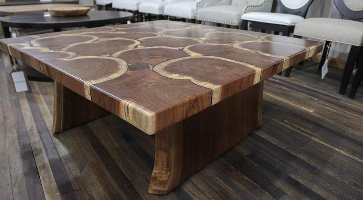 |#217| WALNUT COOKIE COFFEE TABLE