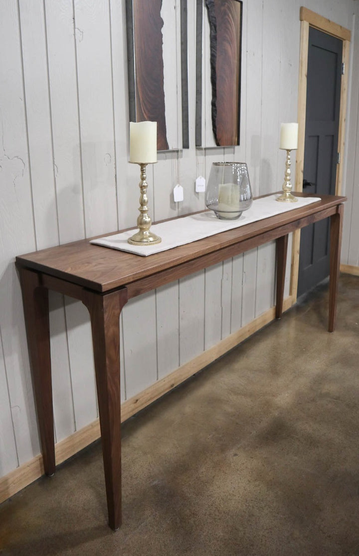 |#204| WALNUT CONSOLE TABLE