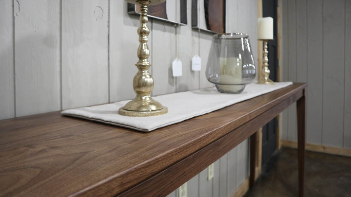 |#204| WALNUT CONSOLE TABLE