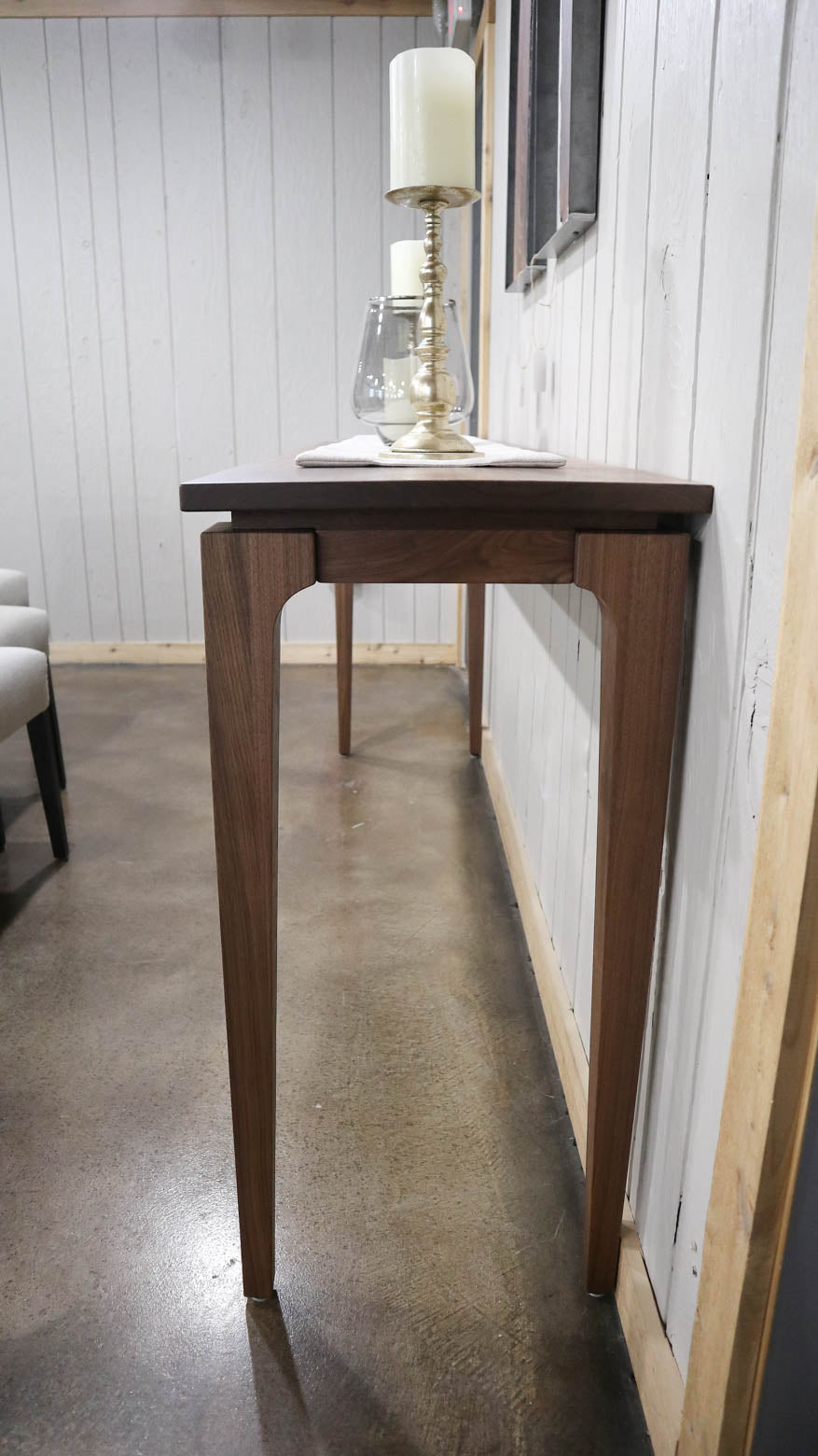 |#204| WALNUT CONSOLE TABLE