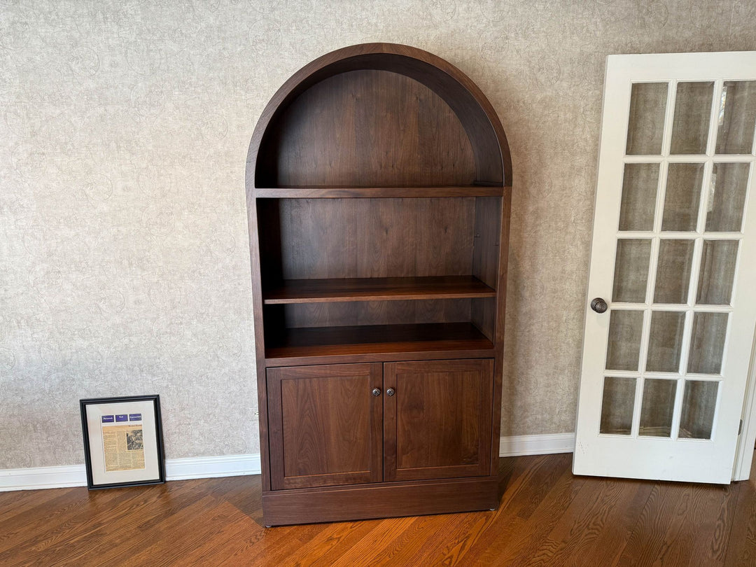 North Barrington Bently 42554 17.5x42x80 Walnut Manchester Satin
