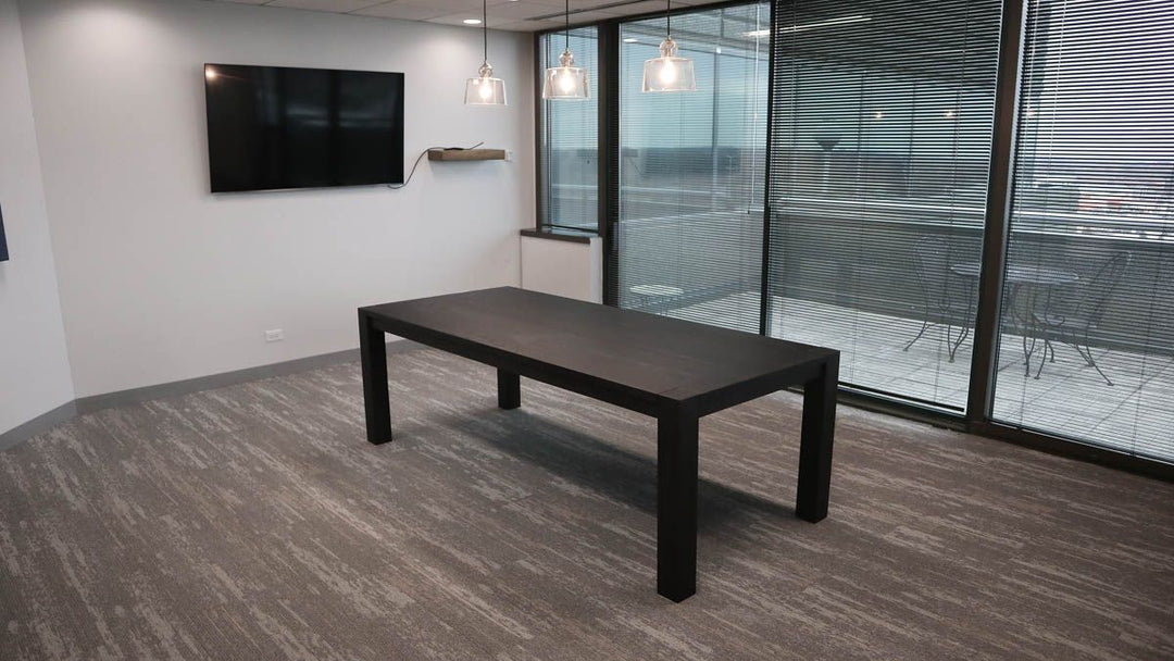 Tapered Turned Four Leg Table
