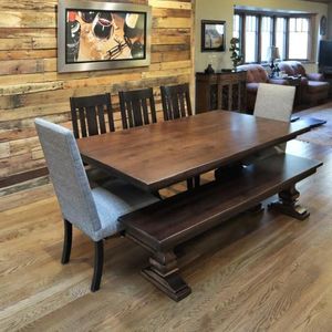 Custom tables and benches