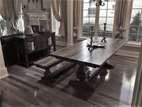 Custom tables and benches