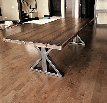 Custom wood tables