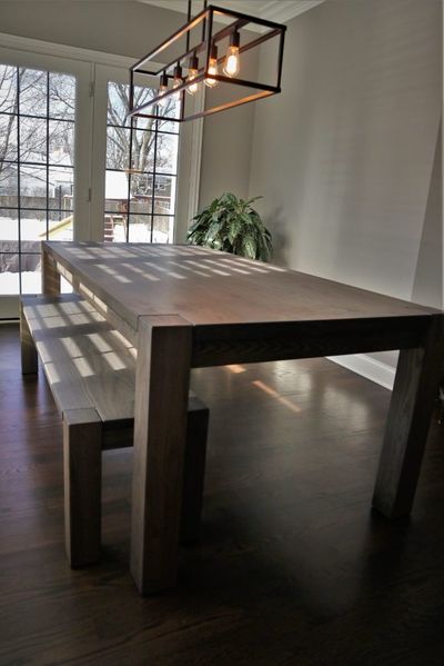 Custom tables and benches