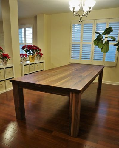 Custom wood tables