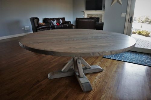 Custom round tables