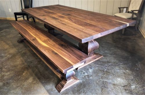 Custom tables and benches