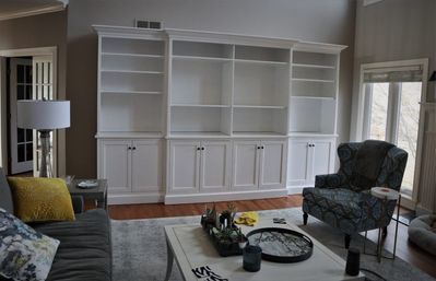 Custom Wood Media Centers