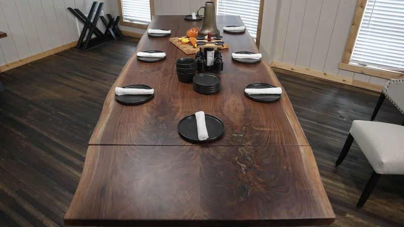 Live Edge Slab Leaf