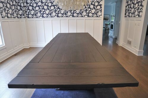 46x96-Franklin-Ped-cross-brace-all-ash-thick-top-grooves-2-3-distress-on-edge-2-3-distress-on-top-black-espresso-flat-2-18-leaves-5